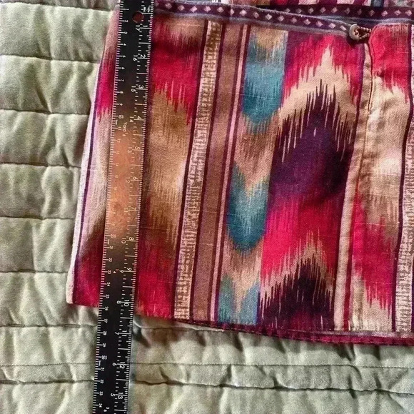 Very unique handmade western crop top and matching jacket set boho,festival - Picture 12 of 13